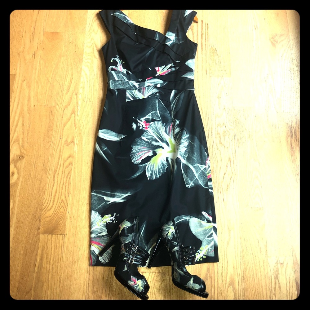 Karen Millen UK - dress and heel pair. NWOT